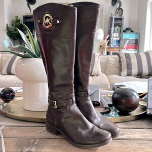Michael Kors Brown Riding boots 8M (38.5)